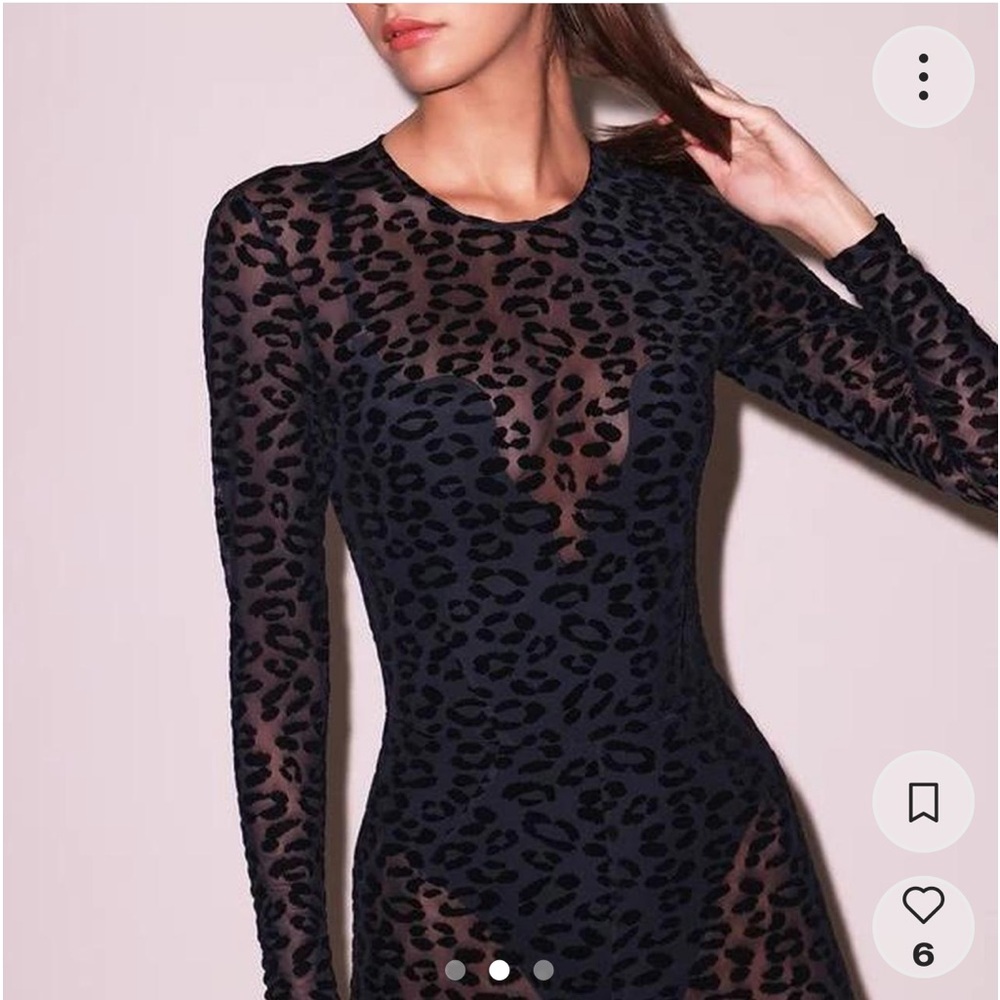 Fleur dumal Leopard Catsuit size XS. Fits XS and Small. Bought for 295 Worn once